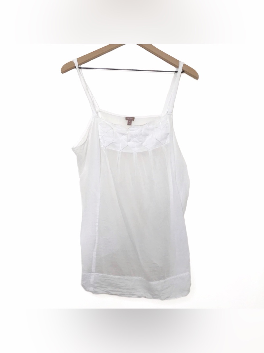 HALOGEN Lightweight Sheer Camisole Tank Top XL